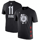 Celtics 11 Kyrie Irving Black 2019 NBA All Star Game Men's T Shirt,baseball caps,new era cap wholesale,wholesale hats